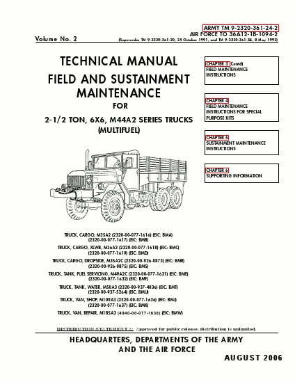 TM 9-2320-361-24-2 Technical Manual
